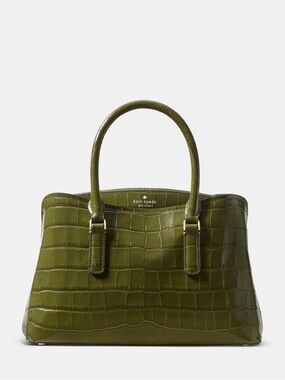Kate Spade New York Thompson Street Croc Embossed Small Satchel Bag